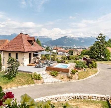 Le Paon Bleu Annecy Poisy Bed & Breakfast Bagian luar foto